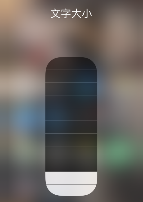 习水苹果手机维修分享小技巧：在 iPhone 控制中心快速调节字体大小 